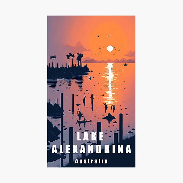 Item preview, Lake Alexandrina designed and sold by Linbo Shop.