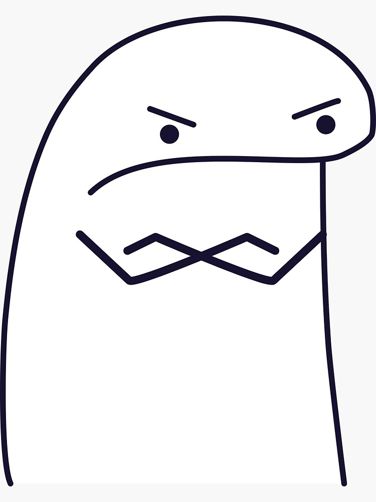 Angry Flork Meme | Sticker