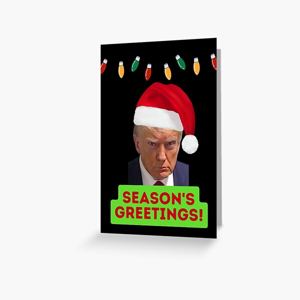 Donald Trump Christmas Card/Gifts. Make Christmas great again, meme  greeting cards Tote Bag for Sale by Willow Days