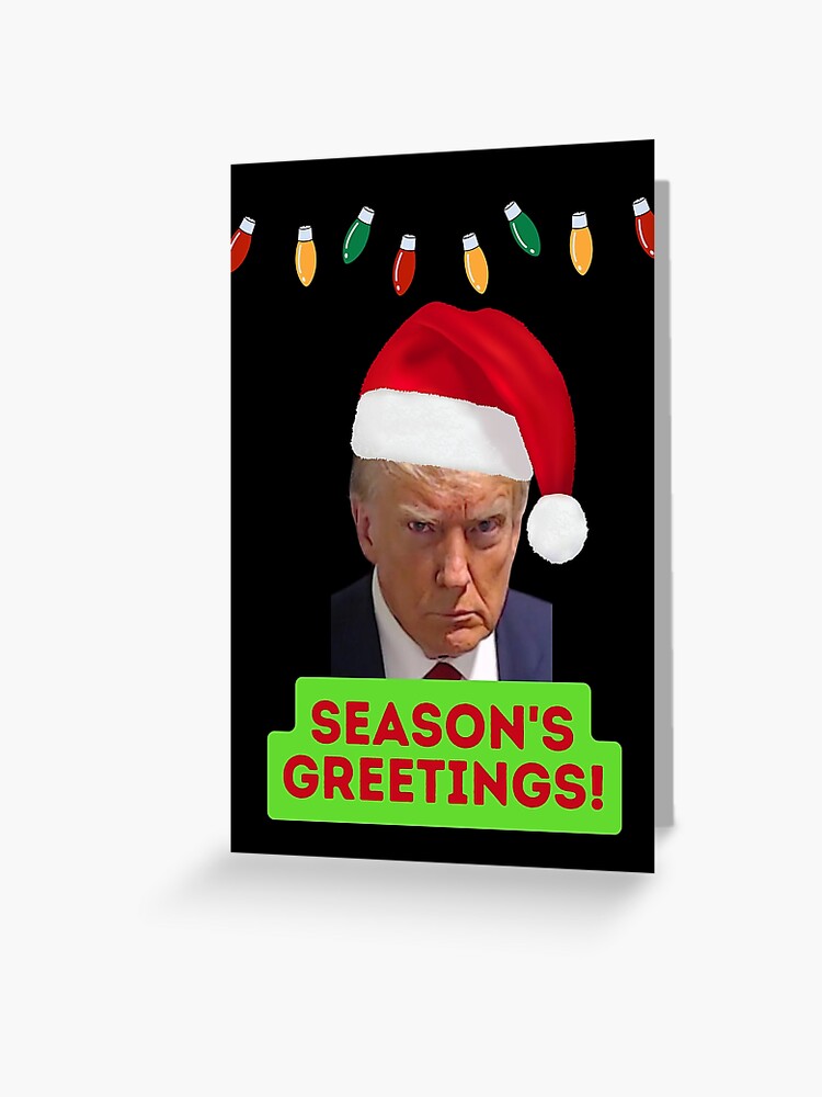 Donald Trump Christmas Greeting Card and Gifts, Willow Days Poster for  Sale by Willow Days