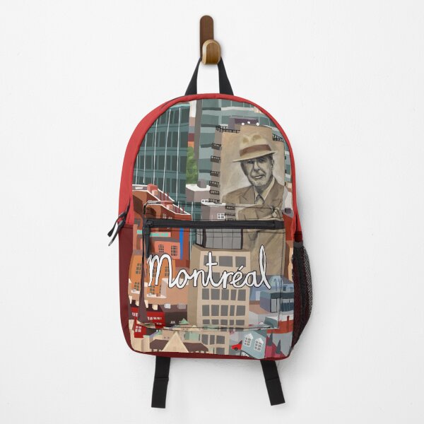 Item preview, Montreal, Canada With Leonard Cohen Street Mural By Artist Carla Daly. designed and sold by Carla Daly.