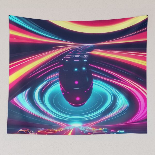Item preview, Car Synthwave, neon, futurist, kids, game, children, future designed and sold by Cyber Kids.