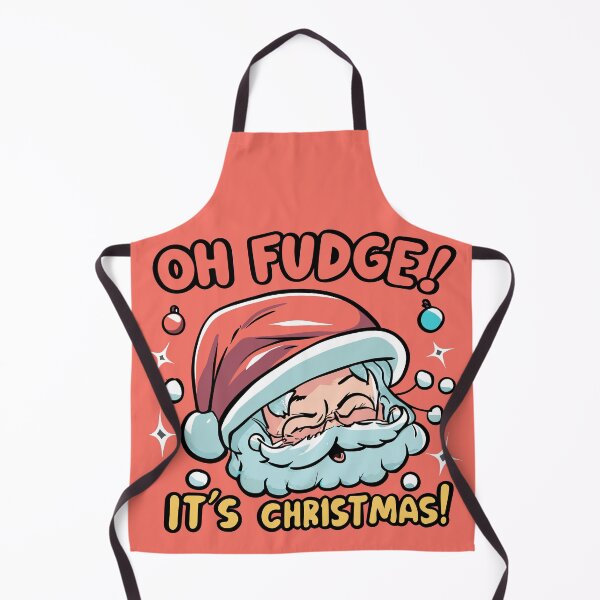 Item preview, Oh Fudge! It's Christmas! - Funny Santa Claus designed and sold by Spiprinto.