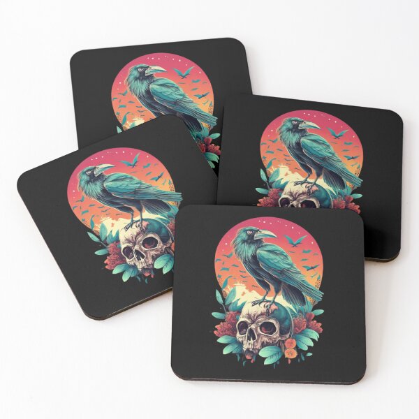 Item preview, Magical Darkness: The Raven in Watercolor designed and sold by WilsonMiller-.