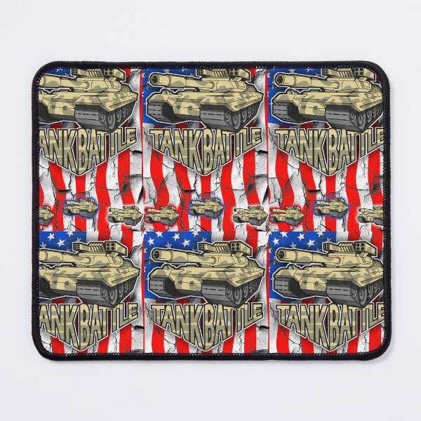 Item preview, american battle tank with flag of the united states of america designed and sold by Fábio Santos.