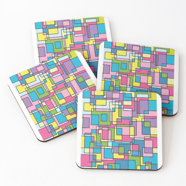 Item preview, Squares designed and sold by MewbornArt.