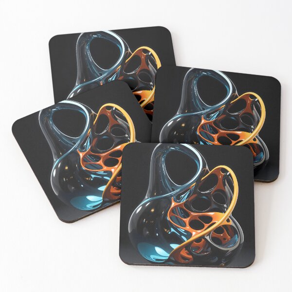 Item preview, Interlocking Loops of Contrasting Colors designed and sold by GpopzRawArt.