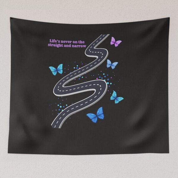 Item preview, Life's never on the straight and narrow designed and sold by Mara9.