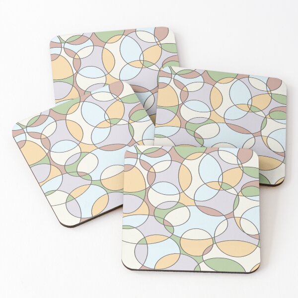 Item preview, Circles and ovals designed and sold by MewbornArt.