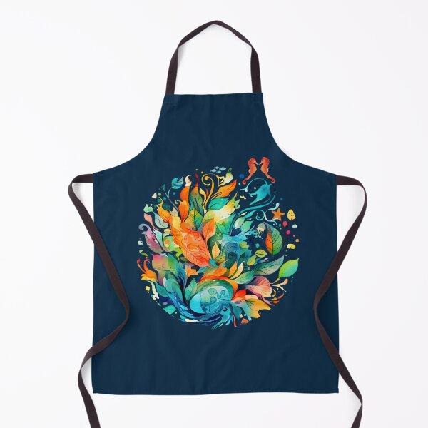 Item preview, Aquarium tales Enchanted Realms: Fairytale Landscape Watercolor Design  designed and sold by mndesignworx.