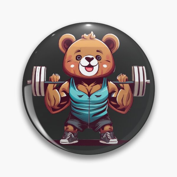 Item preview, Cute bear gym designed and sold by Windness Zao.