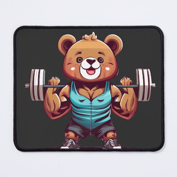 Item preview, Cute bear gym designed and sold by Windness Zao.