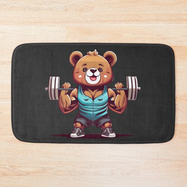 Item preview, Cute bear gym designed and sold by Windness Zao.