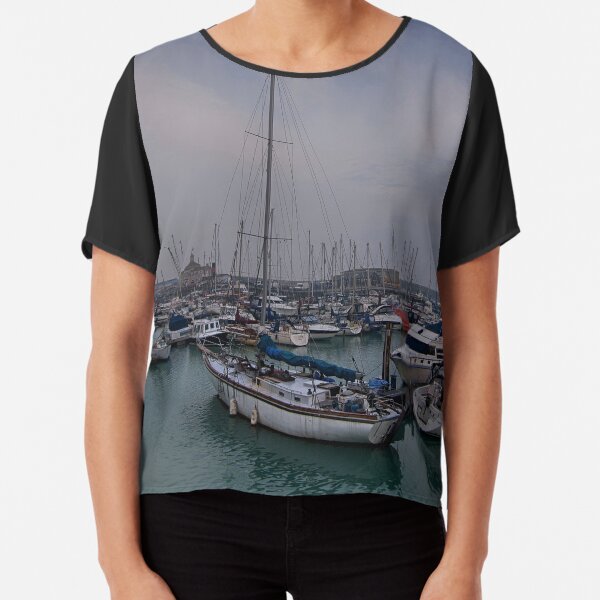Ramsgate Harbour Chiffon Top
