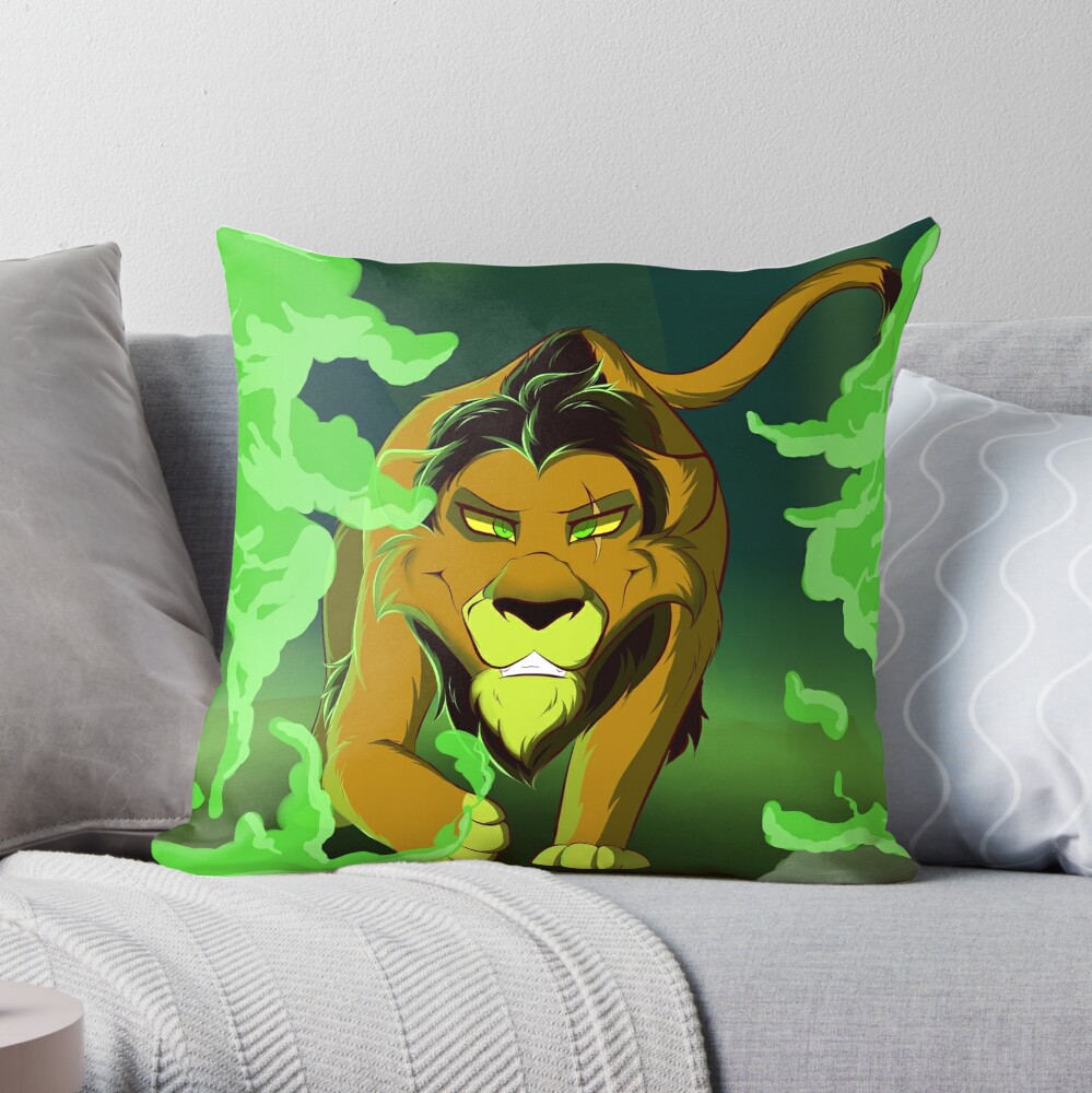 Disney Lion King Zippered Throw Pillow COVER 18 x 18