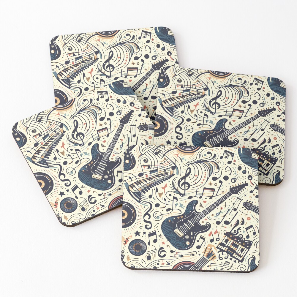 Item preview, Coasters (Set of 4) designed and sold by Rinohana.