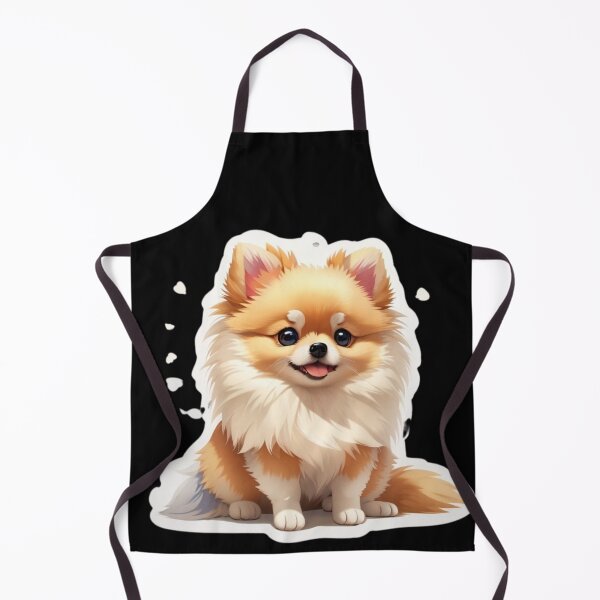 Item preview, Sticker cartoon cute brown Pomeranian. designed and sold by WhalesDesignLab.