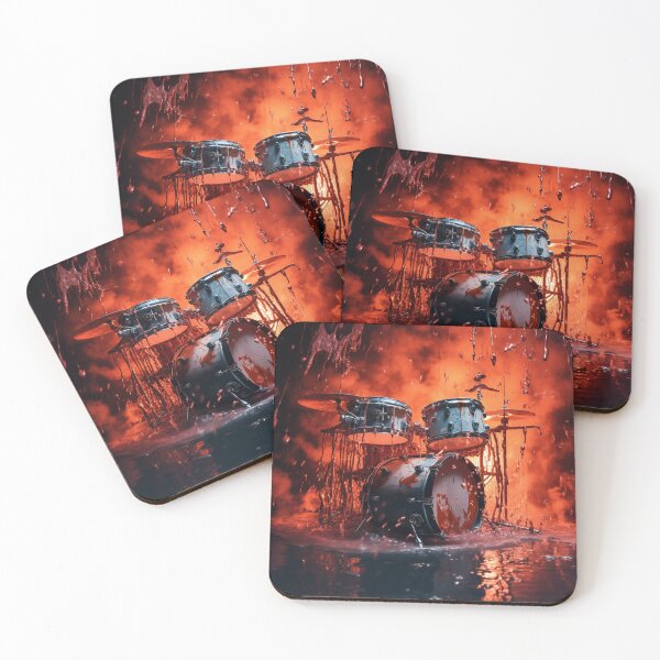 Item preview, Melting drums designed and sold by Tiny-Mess.
