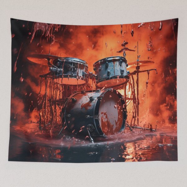 Item preview, Melting drums designed and sold by Tiny-Mess.