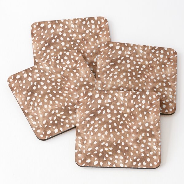 Item preview, Boho Woodland Watercolor Deer Spots designed and sold by cateandrainn.