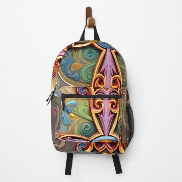 Item preview, colorful, ornate venetian cross art print designed and sold by dcrc.