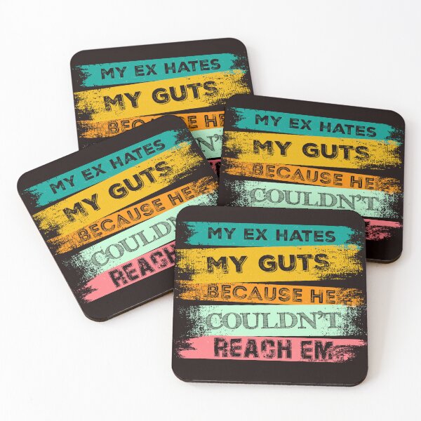 Item preview, My ex hates my guts because he couldn't reach em Vintage, funny and sarcastic humor designed and sold by AJ DESIGN.