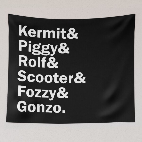 Item preview, Funny Names x The Muppets designed and sold by 3dmuckychris.
