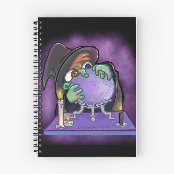 Item preview, Orb Pondering Witch designed and sold by snowycrowart.