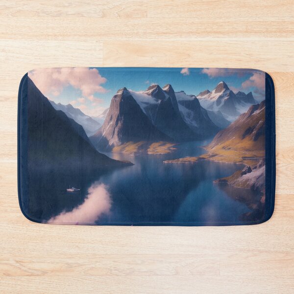 Item preview, The mountains of Norway designed and sold by MegDexShop.
