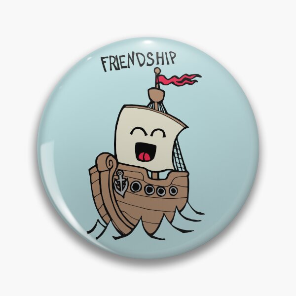 Item preview, Friendship / Friend Ship designed and sold by Graograman.