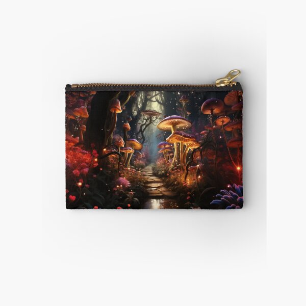 Item preview, Mushroom Fairy's path posters Wall art designed and sold by pencil-art98.