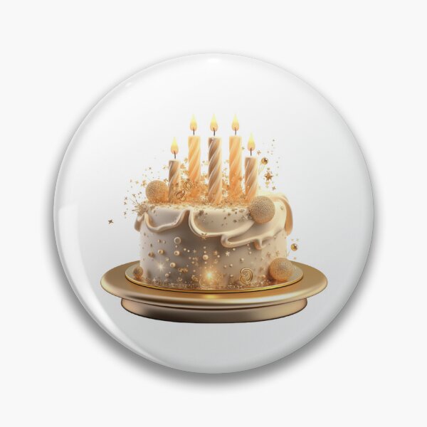 Item preview, The gold-colored cake designed and sold by Pnid.