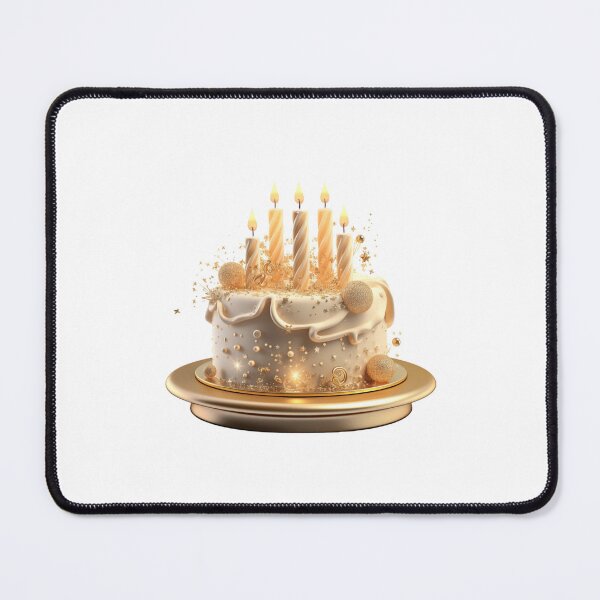 Item preview, The gold-colored cake designed and sold by Pnid.