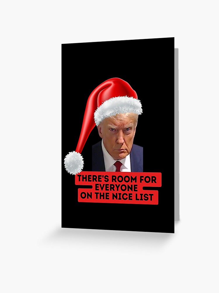 Donald Trump Christmas Greeting Card and Gifts, Willow Days Poster for  Sale by Willow Days