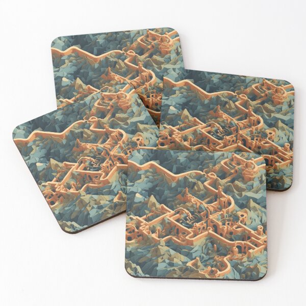 Item preview, Digital Labyrinth Exploration designed and sold by GracePaigePlaza.