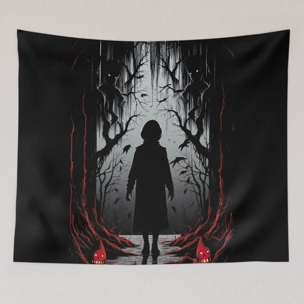 Item preview, Halloween T-shirt - Red and black designed and sold by UmagineArts.