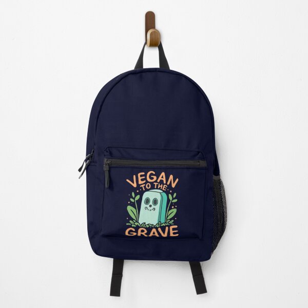 Item preview, Vegan to the Grave, Life Long Vegan, Plant-Based Humor designed and sold by GreenSlate.