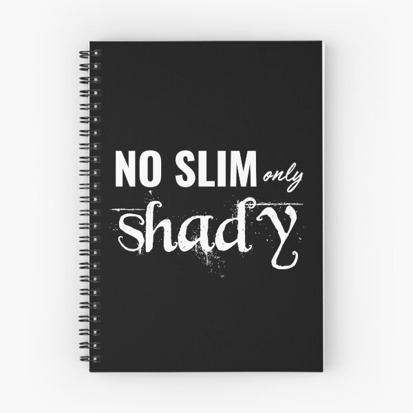 Item preview, No Slim, Only Shady - Light font designed and sold by PixiesPlace.