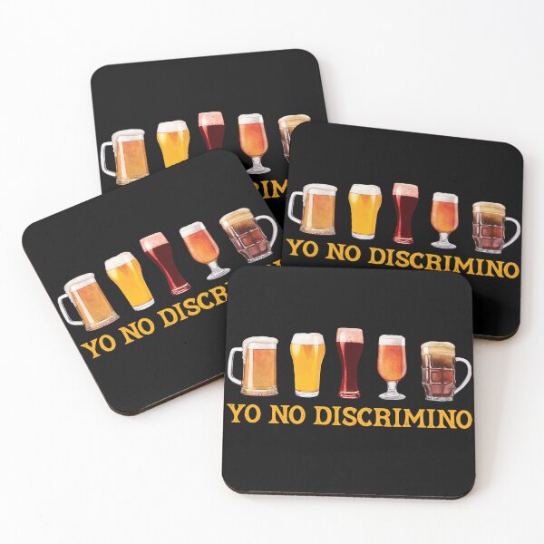 Item preview, Yo no discrimino Cerveza designed and sold by NessiCreates.