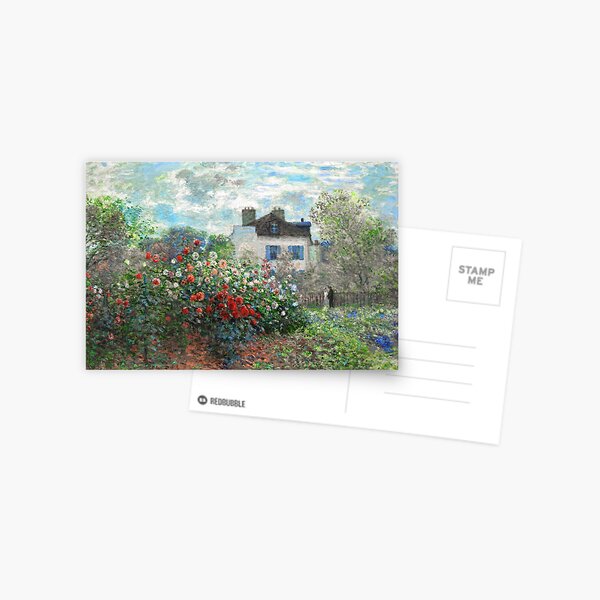 Claude Monet Art Postcards, Famous Painting Modern Artwork Post Cards Bulk Pack(30 Pack), Vintage Aesthetic Picture Wall Collage, Postcards Poster
