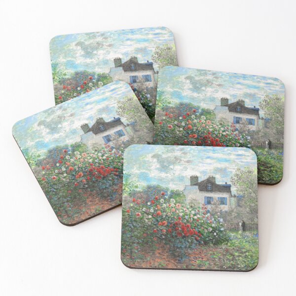 Item preview, Claude Monet Artist's Garden Argenteuil Fine Art designed and sold by Vicky Brago-Mitchell®.