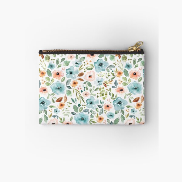Item preview, Blue Watercolor Boho Floral designed and sold by cateandrainn.