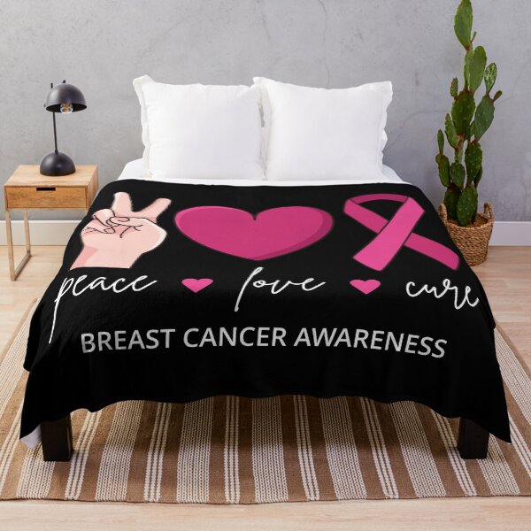 Item preview, Peace Love Cure - Breast Cancer Awareness II designed and sold by Lemon Pepper.