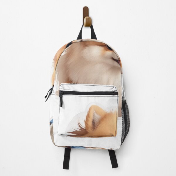 Item preview, Sticker cartoon cute brown Pomeranian and friend. designed and sold by WhalesDesignLab.