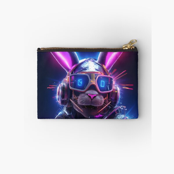 Item preview, Neon Bunny Go Crazy Crazy designed and sold by Oded Ben Dov.