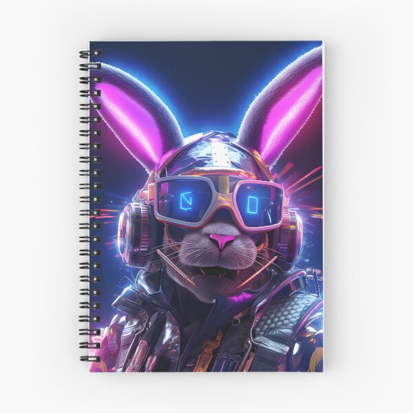 Item preview, Neon Bunny Go Crazy Crazy designed and sold by Oded Ben Dov.