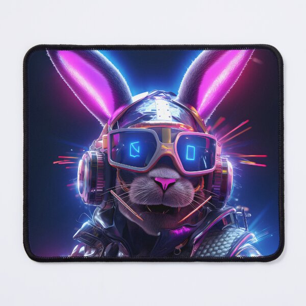 Item preview, Neon Bunny Go Crazy Crazy designed and sold by Oded Ben Dov.