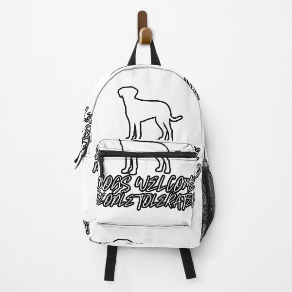 Item preview, dogs welcome people tolerated 02 designed and sold by creativerooney.