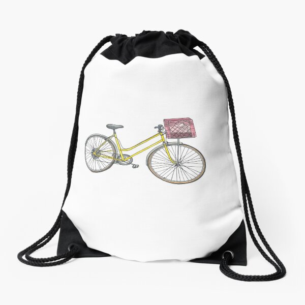 Bicycle, Bicycle, Bicycle Drawstring Bag