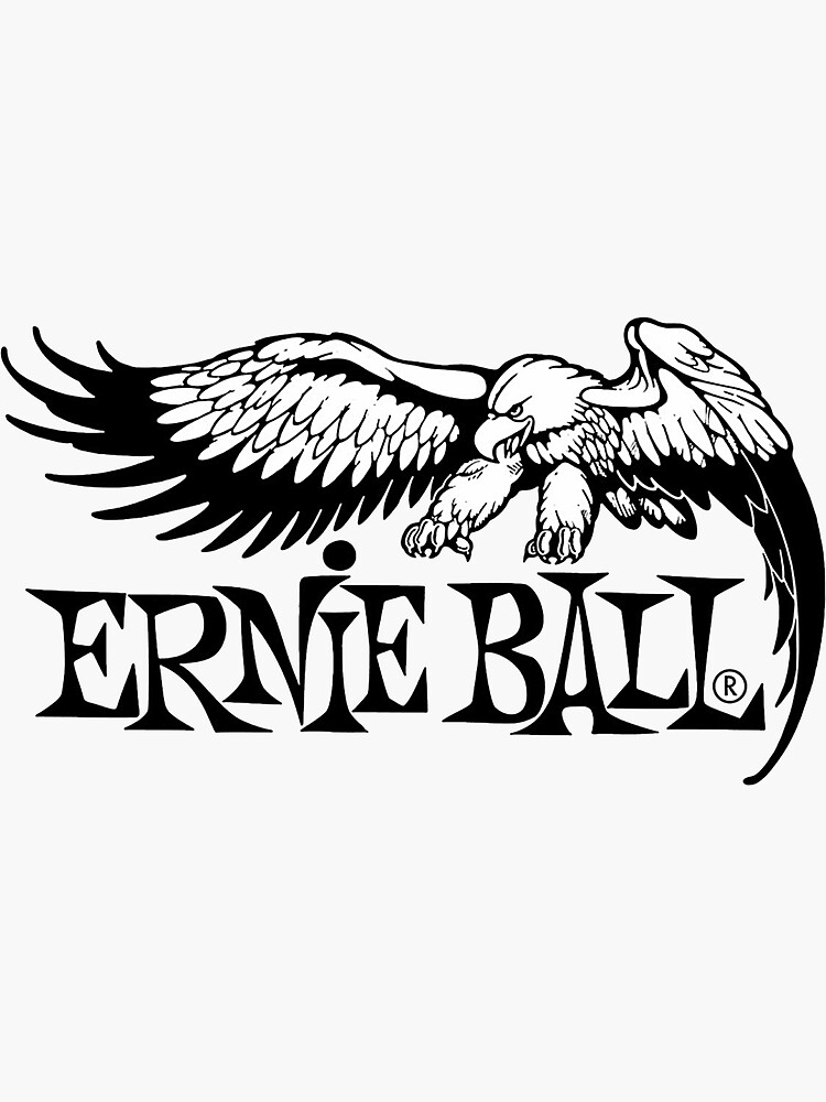 Thumbnail 3 of 3, Sticker, Ernie Ball designed and sold by popsartist.
